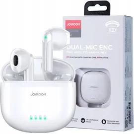 Joyroom TWS Bluetooth In-Ear-Kopfhörer - Kabellos, wasserdicht IPX4 Weiß