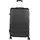 H4L Koffer Trolley Reisekoffer Hartschalenkoffer 49x30x74cm 4 Rollen schwarz