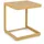 BIZZOTTO Beistelltisch Konnor aus Aluminium, modern, quadratisch, senfgelb, outdoor geeignet