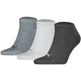 Puma Sneakersocken 3 Paar Grau 43-46