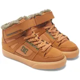 DC Shoes Pure High-Top Boy Skateboardschuhe, Wheat, 36 EU