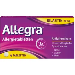 Allegra Allergietabletten 20 mg Tablette 6 St