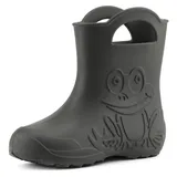 Ladeheid Eva Kinder Gummistiefel für Jungen Mädchen Regenschuhe Bequeme und wasserdichte Regenstiefel Kinder LA-CA-01