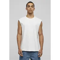 URBAN CLASSICS Open Edge Sleeveless Tee weiß XXL