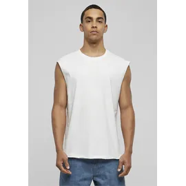 URBAN CLASSICS Open Edge Sleeveless Tee weiß XXL