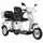 ECONELO E-Seniorenmobil Billy 2.0 3-Rad 1000 Watt Komfort-Sitz Silber/Grau