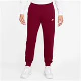 Nike Herren Club Fleece Brushed Jogginghose rot