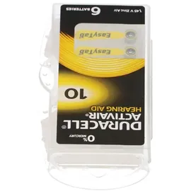 Duracell Activair Hörgerätebatterien 10 6 St.