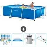Rechteckiger Frame Pool - 260x160x65 Cm - 5-teilig  S20829