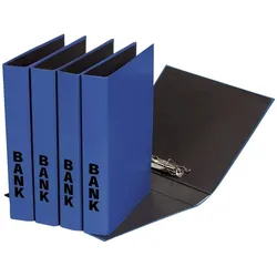 Bankordner Color-Einband - A4 , 50 mm, Color Einband, blau