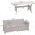 Mendler HWC-E95 Lounge-Set grau