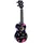 Mahalo Art Series - Sopran Ukulele - Heart (Black)