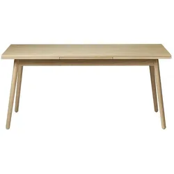 FDB Møbler C35BH Ausziehtisch, 160 x 82 cm, eiche natur