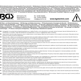 BGS Doppel-Ringschlüssel, gekröpft SW 24 x 27 mm