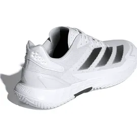 adidas Defiant Speed 2 Tennisschuh Cloud White / Core Black / Grey One 47 1/3