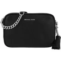 Michael Kors Ginny Leather Crossbody Bag black