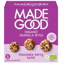 MadeGood Granola Bites Choco Berry Twist bio