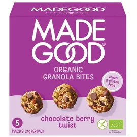 MadeGood Granola Bites Choco Berry Twist bio