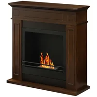 Divina Fire Bioethanol-Kaminboden-Biokamin JEFFERSON Braun L 89,5 x H90,5