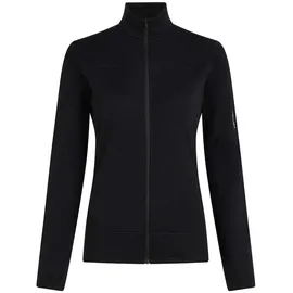 Icebreaker Merino Blend 300 RealfleeceTM Descender Reißverschlusspullover - Black - S