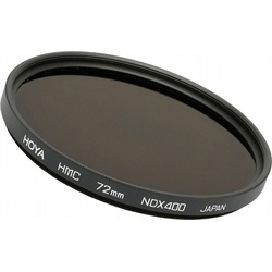 Hoya NDx400 Filter neutrale Dichte (55 mm, ND- / Graufilter), Objektivfilter, Schwarz
