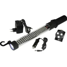 HP Autozubehör 28368 60+17LED Akku Arbeitsleuchte LED LED-Stablampe akkubetrieben, über Steckernetzteil, mit KFZ-Stecker 5 W 110 lm)