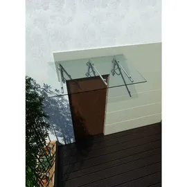 Buylando Glaswerk Westfalen - (3lb) 230x90 cm, Klarglas VSG Edelstahl (230x90cm (3X LB-Halterung))