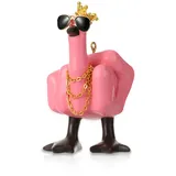 Jicyor Mittelfinger Ente, Wackeldackel fürs Auto Deko, Wackelfigur Auto Stinkefinger Mittelfinger Harz Ornament Lustige Mittelfinger-Entenstatue, Garten Decor Aesthetic Room Decor Ente(Rosa)