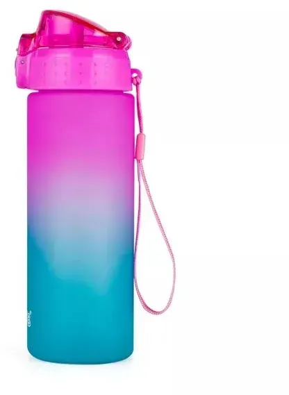 Oxy Ombre: Oxy Click Trinkflasche – 600 ml, blau-pink