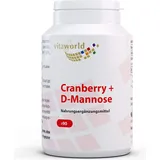 VITA-WORLD Cranberry + D-Mannose Kapseln 90 St.