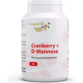 VITA-WORLD Cranberry + D-Mannose Kapseln 90 St.