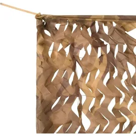 vidaXL Tarnnetz mit Aufbewahrungstasche 506x279 cm Sandfarbe - Beige