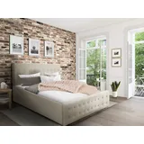 Home Affaire »Vaine« in 5 Breiten, auch in Länge 220 cm, incl. Roll-Lattenrost beige