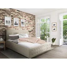 Home Affaire »Vaine« in 5 Breiten, auch in Länge 220 cm, incl. Roll-Lattenrost beige