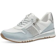 Marco Tozzi Sneaker - Hellgrau,Weiß,Hellblau - 36
