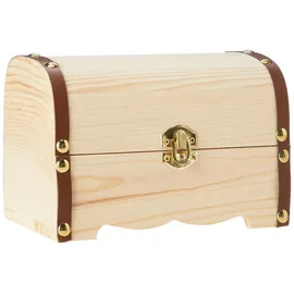 Glorex  Schatztruhe 18 x 13 x 12,5 cm 1-tlg. natur