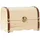 Glorex  Schatztruhe 18 x 13 x 12,5 cm 1-tlg. natur