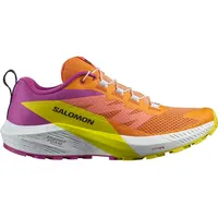 Salomon Sense Ride Damen Trail-Laufschuhe, Dämpfung und Reaktivität, Vielseitiger Grip, Leichtgewichtiger Schaft, Bird Of Paradise, 42