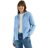 Cecil Langarm Jacke mit Kapuze und Taschen - Blau