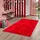 Pergamon Luxus Super Soft Fellteppich Pearl Rot 80x150cm