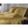 Heckett & Lane Diamante kariert Gold 155 x 220 cm + 2 x 80 x 80 cm
