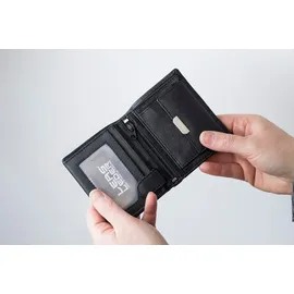 LEAS Mini Geldbörse schwarz