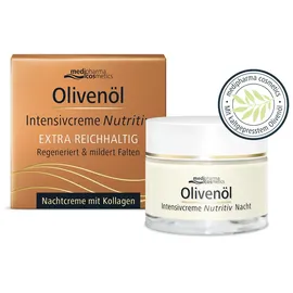 Medipharma Cosmetics Olivenöl Intensivcreme Nutritiv Nachtcreme 50 ml