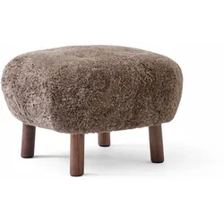 &Tradition - Pouf ATD1, Sheep Sahara / Walnuss