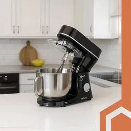 ruhhy 25726 Küchenmaschine 6,2 l, 2000 W, mit Heizfunktion, schwarz