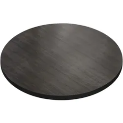 Bistro Tischplatte | Ø 60 cm | Wenge | Gastro Tischplatte