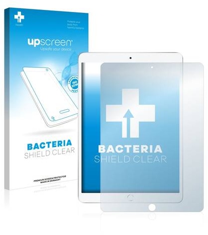 upscreen® Bacteria Shield Clear Displayschutzfolie Anti-Bakteriell Premium für Apple iPad Air 2019