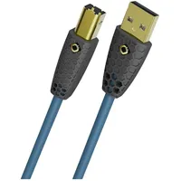 Oehlbach USB-B auf USB-A 7,5 m Petrolblau