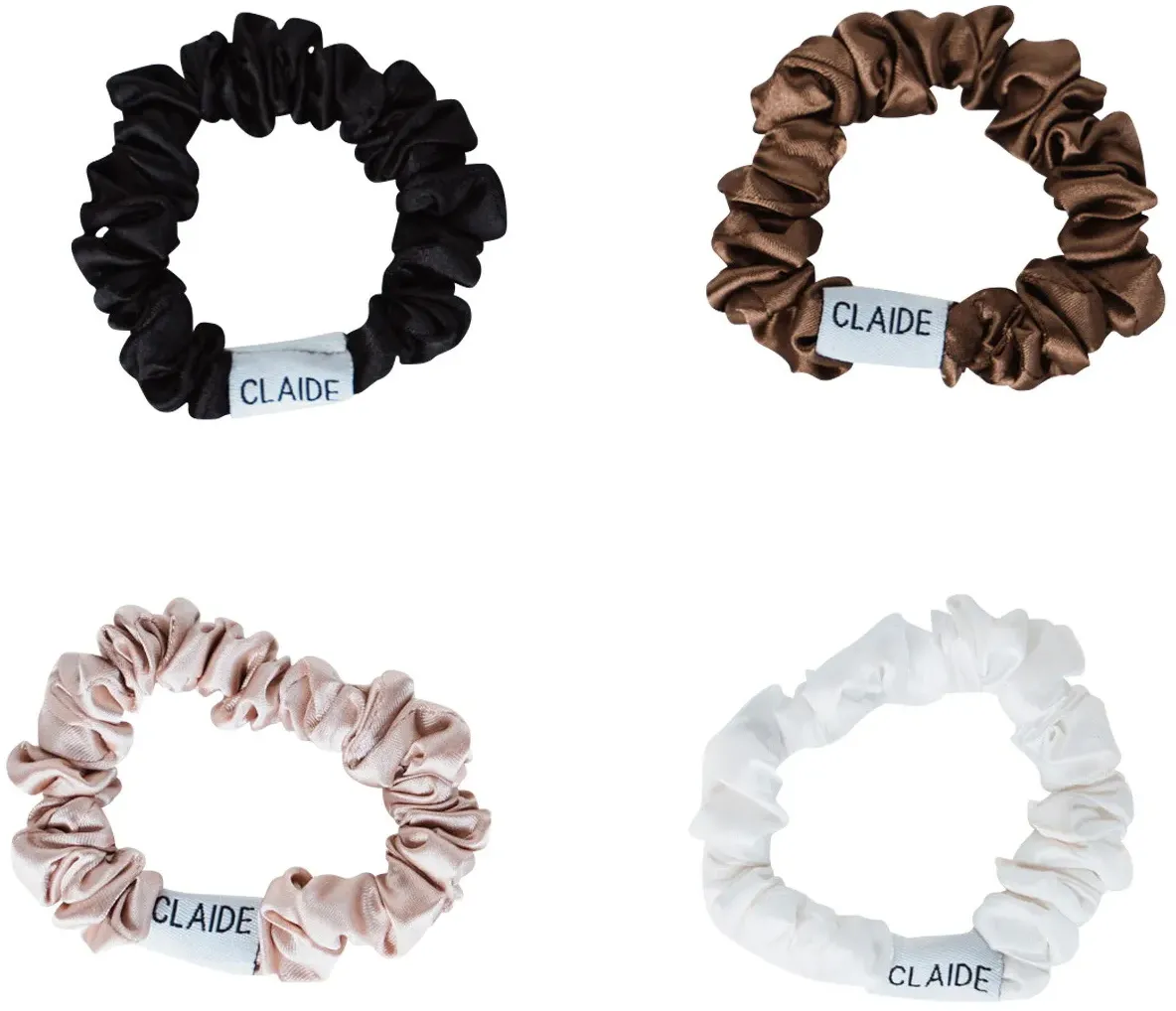 CLAIDE Mini Scrunchies Classic Bundle