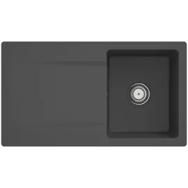 Villeroy & Boch Siluet 50 graphite + Handbetätigung